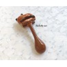 Cuillère Panda Roux en Céramique – L'accessoire craquant pour vos pauses gourmandes