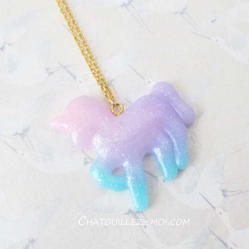 Collier Licorne – Bijou Fantaisie et Magie