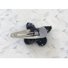 Barrette papillon noir