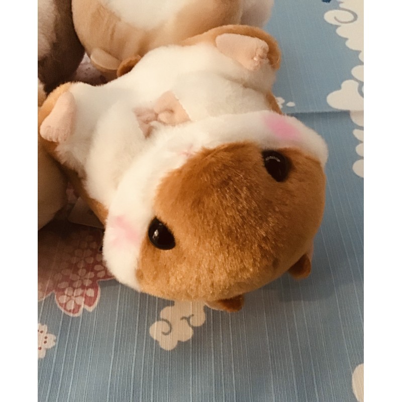 Peluche hamster roux