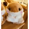 Peluche hamster roux