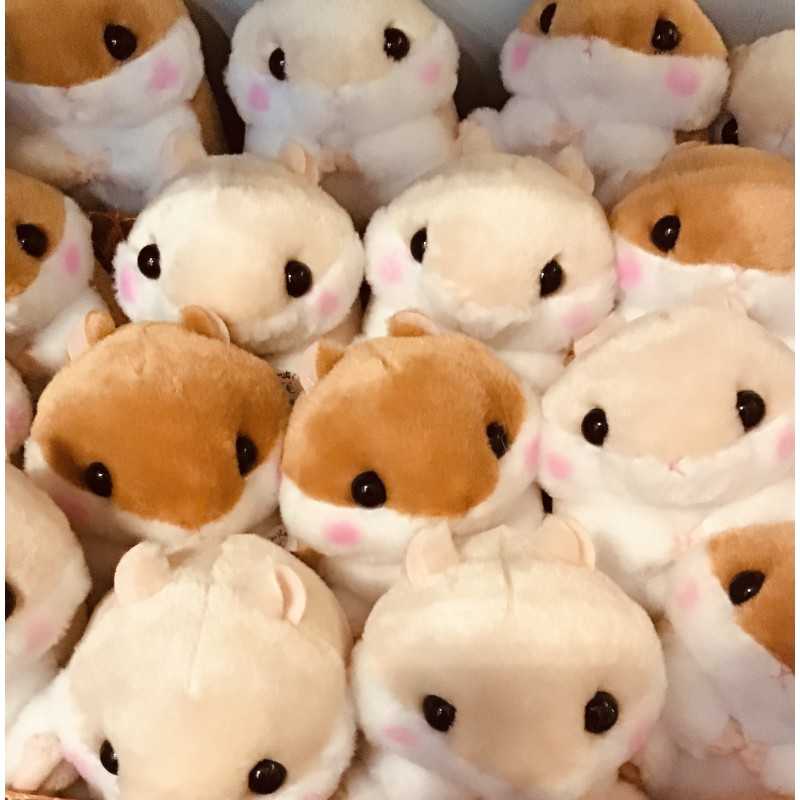 Peluche Hamster Amuse Beige – Toute Douce et Adorable